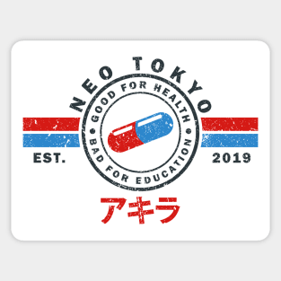 The Capsules - Akira - Neo Tokyo Sticker